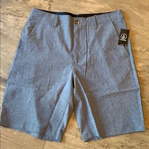 Volcom mens heathered blue